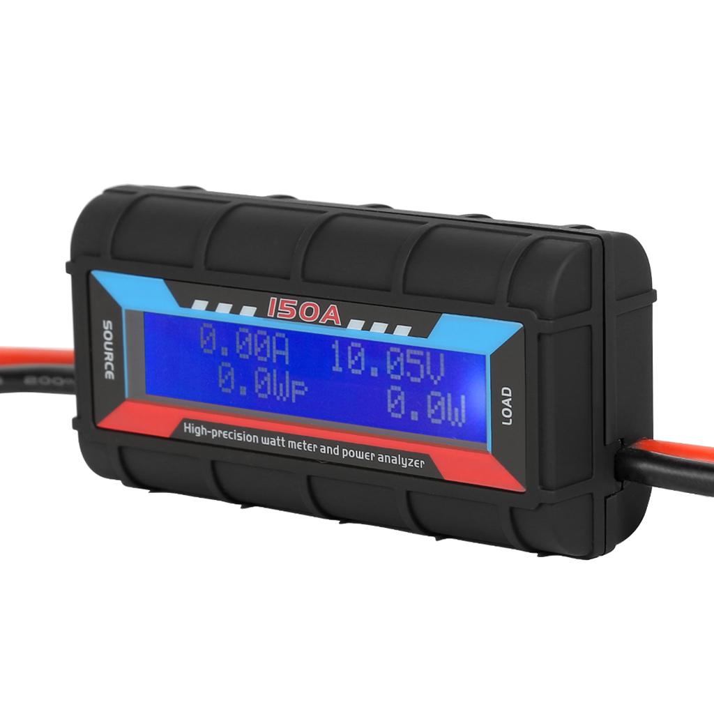 100A/150A RC Meter Power Analyzer, High Battery Voltage Meter