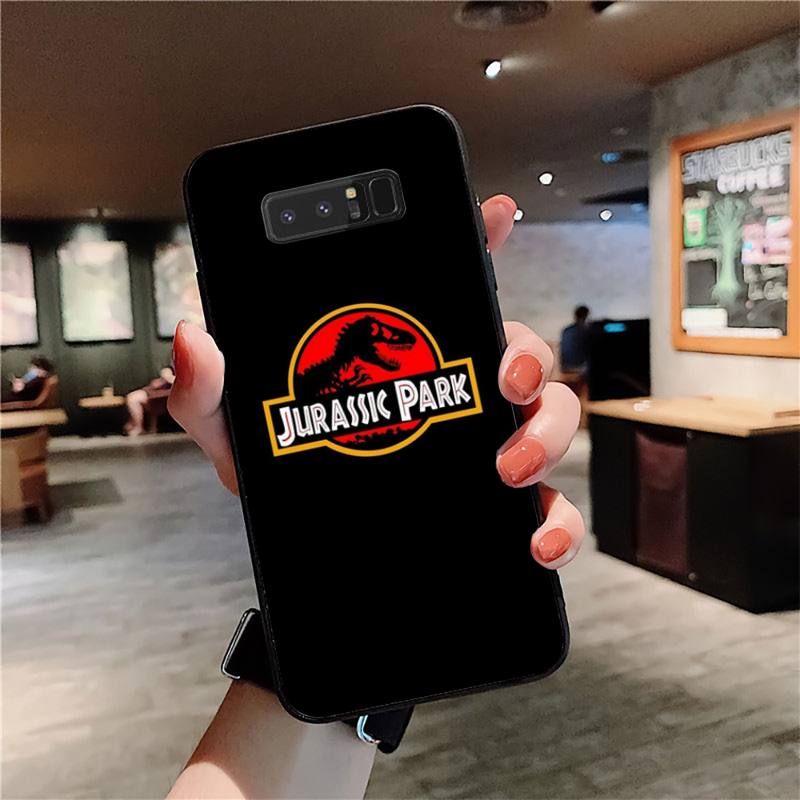 

FHNBLJ Jurassic Park Dinosaur Phone Case for Redmi 8 9 9A for Samsung J5 J6 Note9 for Huawei NOVA3E Mate20lite cover Samsung Note8
