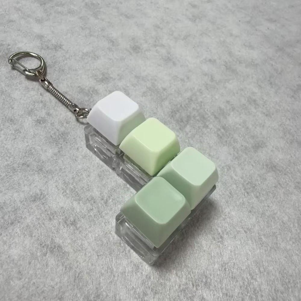 Relaxing 2/3/6/9 Keys Finger Keyboard Key Button Keycap Decompression Toy Gadget Stress Relief Pinch Toy Adult
