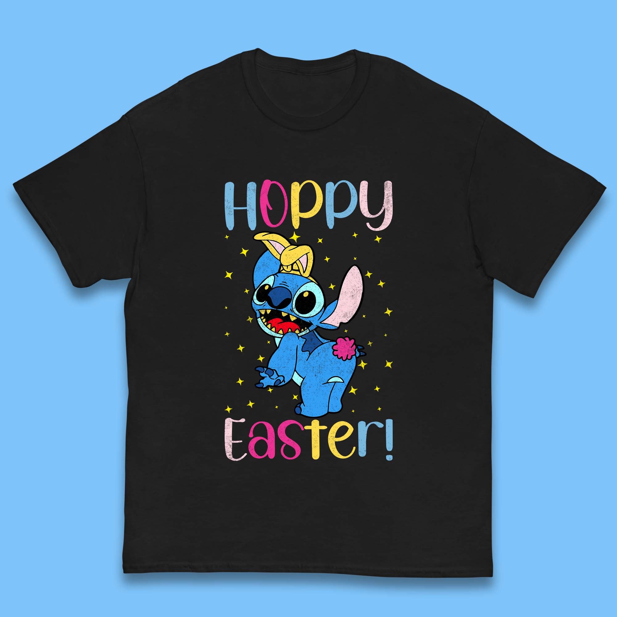 Happy Easter Stitch Kids T-Shirt 100