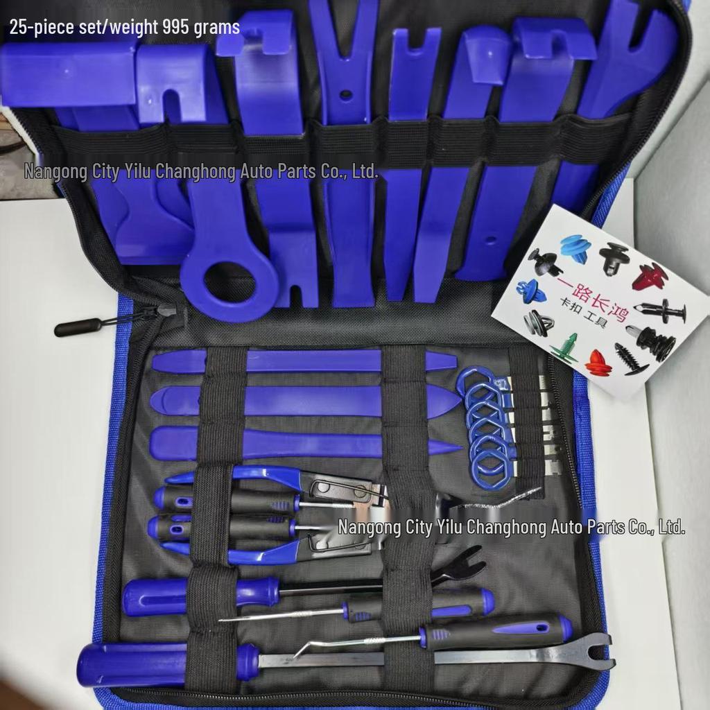 Kit de Levier et Tournevis pour Réparation d'Autoradio – 19/20/25/38/40/439PCS avec Sac à Outils