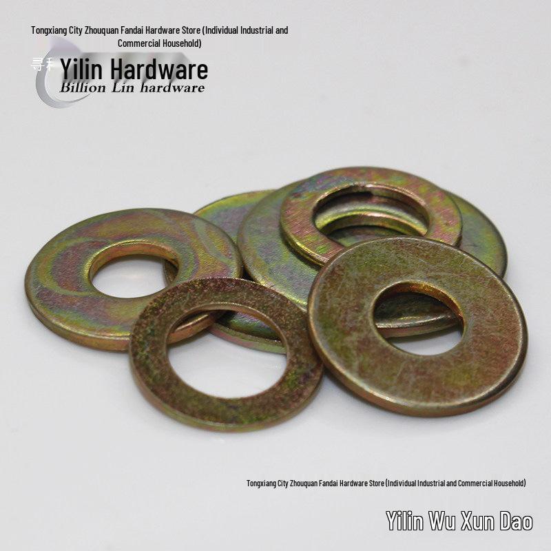 Galvanized Metal Flat Washer Spacer for Furniture Hardware and Connectors