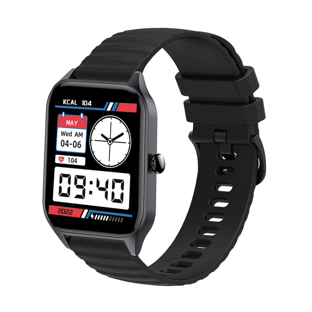 Smart Watch Tracker Wireless Call, Multiple Sports Modes, Silicone Strap, Flashlight, Weather for IOS/Android, Men and Women Smart Watch