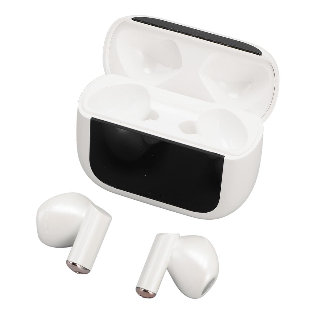 Bluetooth Earbuds LCD Color Touch Screen Multi Functional True Wireless ENC Noise Cancelling Earphones