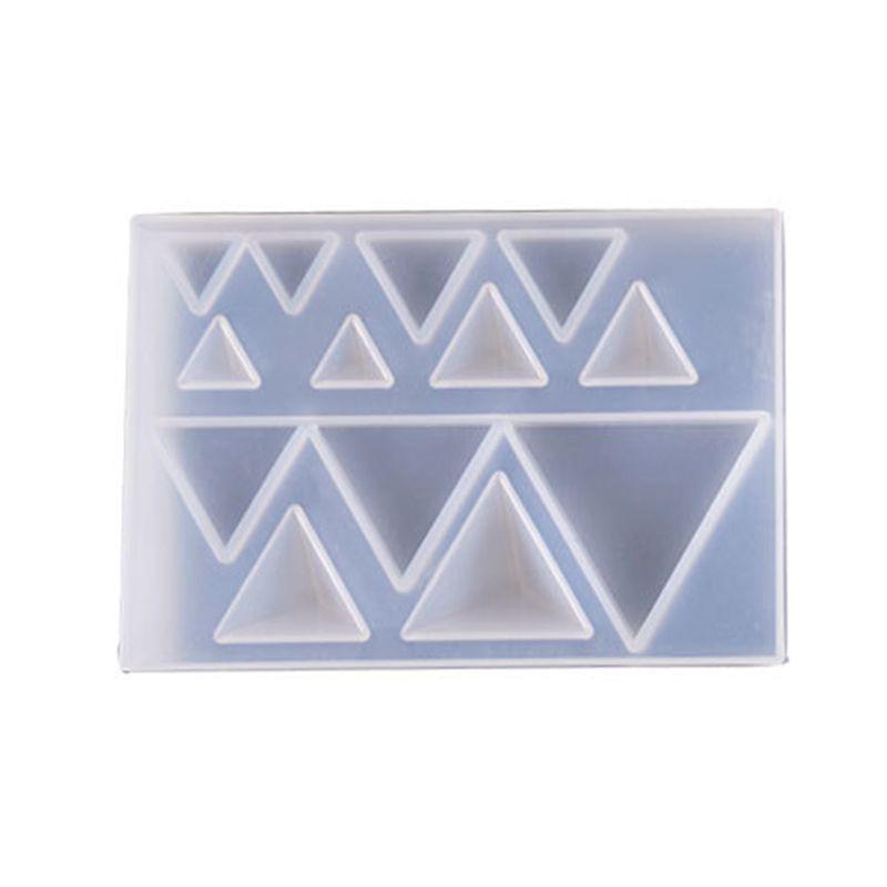 Gemstone Making Molds Earrings Pendant Silicone Mold UV Epoxy Resin Craft Molds