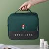 Household Thickened Layered Medicine Box Large Capacity Portable Waterproof Cloth Medicine Cabinet Storage First Aid Kit Bins