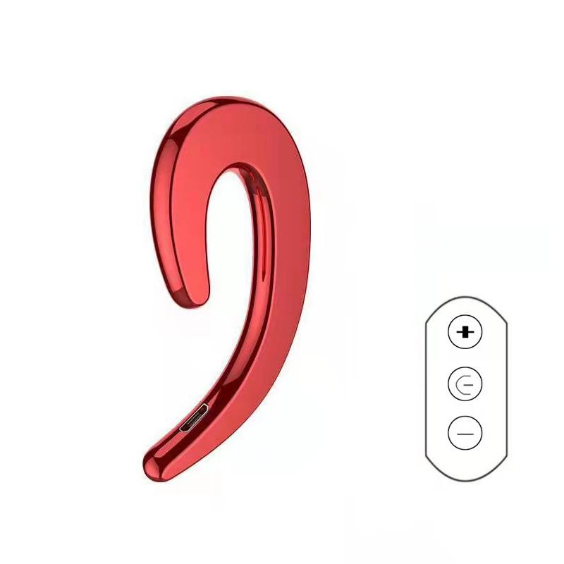 Universal Bone Conduction Earphone Wireless Bluetooth Sports Stereo Headset Sports Phone Mobile Ear-Mounted Music Accessory Sweat-Proof