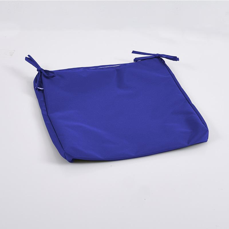 Outdoor Waterproof Cushion Cover, Garden Courtyard Sofa Rattan Chair Seat Pad Replacement, Anti-slip Lace-up Bench Cushion Cover
