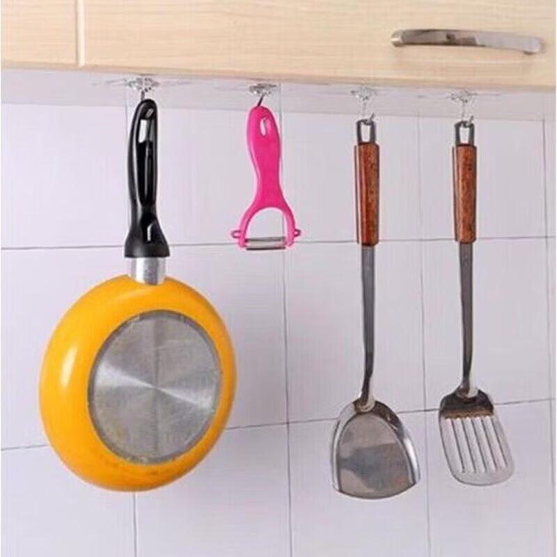 Transparent Adhesive Wall Hooks