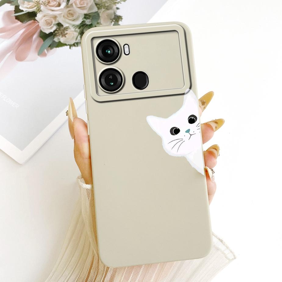 For Itel P40 Plus Case P683L Cute Rabbit Cartoon Cover Soft Silicone Phone Case For Itel P40 P 40 ItelP40 P40+ Back Cover Fundas