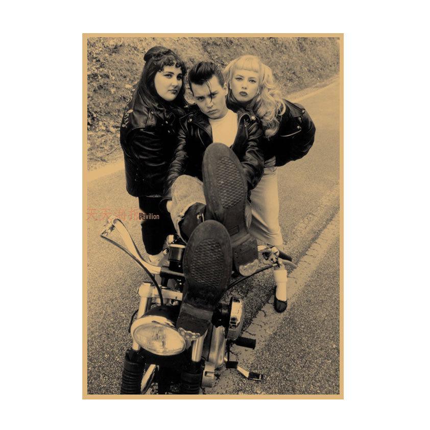 Crying Baby Johnny Depp Movie Poster - Wall Art for Bar, Cafe, Dorm Decoration 29.7X42cm (A3 size)