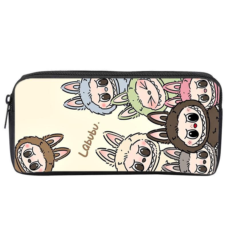 Pencil Case Student Children's Stationery Bag 3D Cartoon Printing Pencil Bag Single Layer Pencil Bag Large Capacity