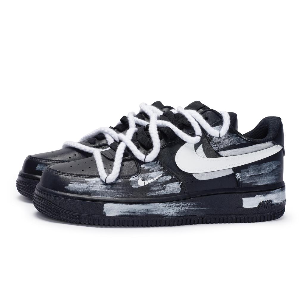 Nike Air Force 1 07 811 Manufacturing, Vertebrae, Special Shoe Box Slip Resistant Low top Skateboard Shoes Unisex CW2288-001(Team80-S-BOX)