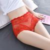 Japanese High Waist Lace Panties - Sexy, Breathable, Sheer, Plus Size, Tummy Control, Hip Lift, Style 917