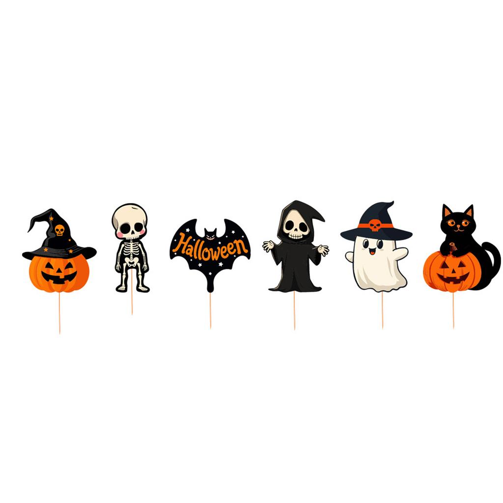 Cake Decoration Halloween Cake Card Decoration Halloween Baking Decoration Cake Card Decoration