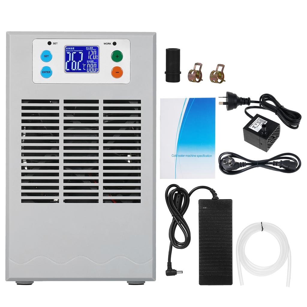 100W 30L Small Fish Tank Water Heater & Chiller Aquarium Chiller Semiconductor Electronic Aquarium