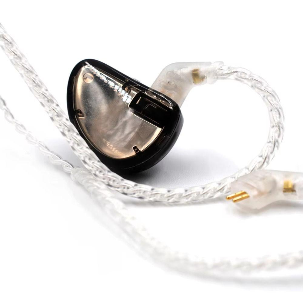 With Microphone KZ Earphones Cables Upgrade Cable Wired Earphones KZ For KZ DQ6 ZAX ZSX