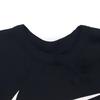 Nike Letter Logo Print Vintage American Crew Neck Pullover Short Sleeve T-Shirt Men Tops Black DX6309-010