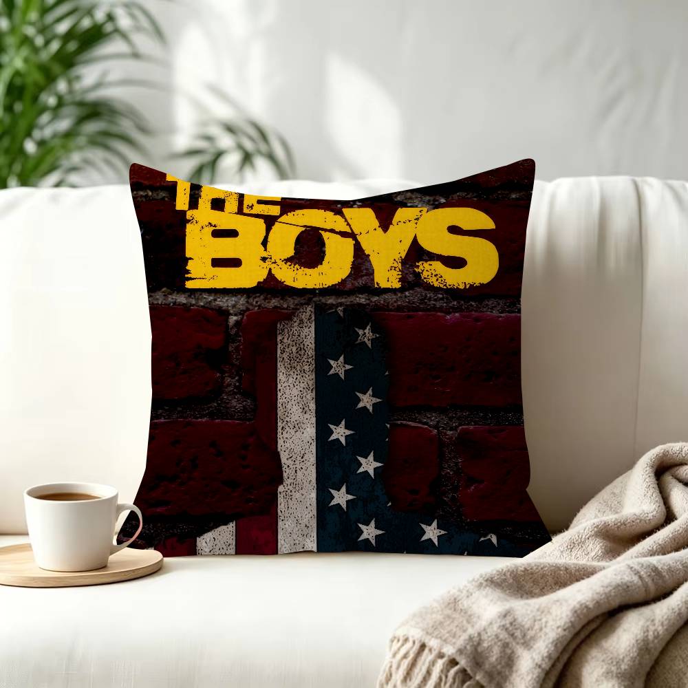 TV Show The BBoys Cushion Trendystyle decorative throw pillow cover insert not included fauxembroidery design