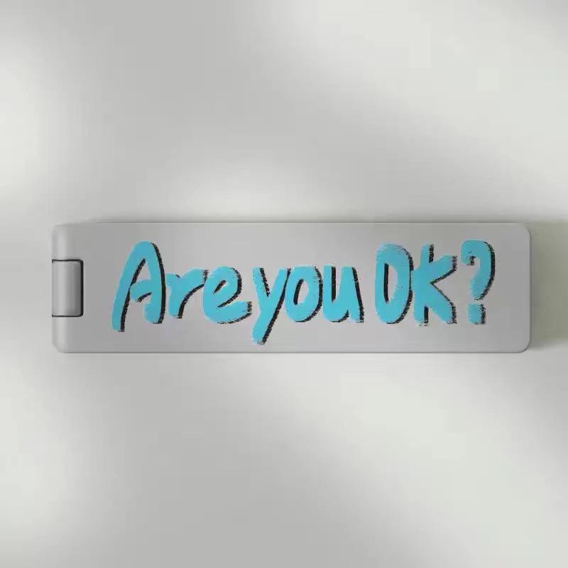 Ultradünner Neutraler Desktop-Telefonständer - Multifunktionales Klappkarten-Design