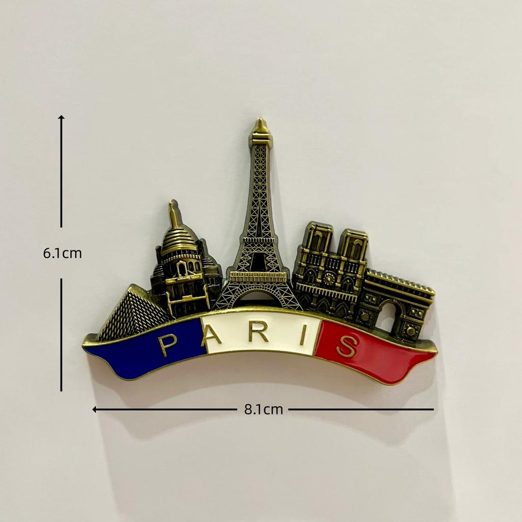 France Switzerland Germany Belgium Austria United Kingdom Fridge Magnet Stickers Travel Souvenir Gift Landscape Refrigerator Magnet Home Kitchen Decor