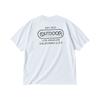 OUTDOOR PRODUCTS T-Shirt mit großem Rückenlogo (Weiß)