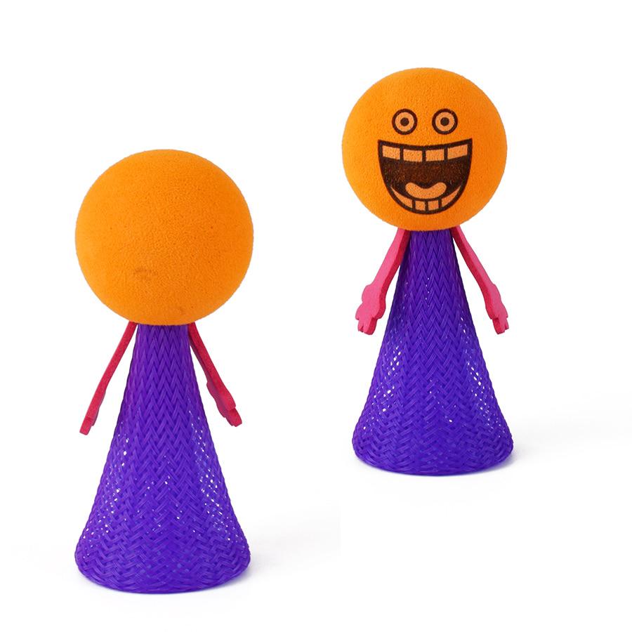 1Pcs Funny Fly Jump Doll Toy Interesting Random Color Soft Strange Creative Toys Educational Learning Toys for Children Gifts