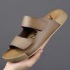 Aokang New Men's Summer Casual Slide Sandals Soft Sole Beach Shoes
