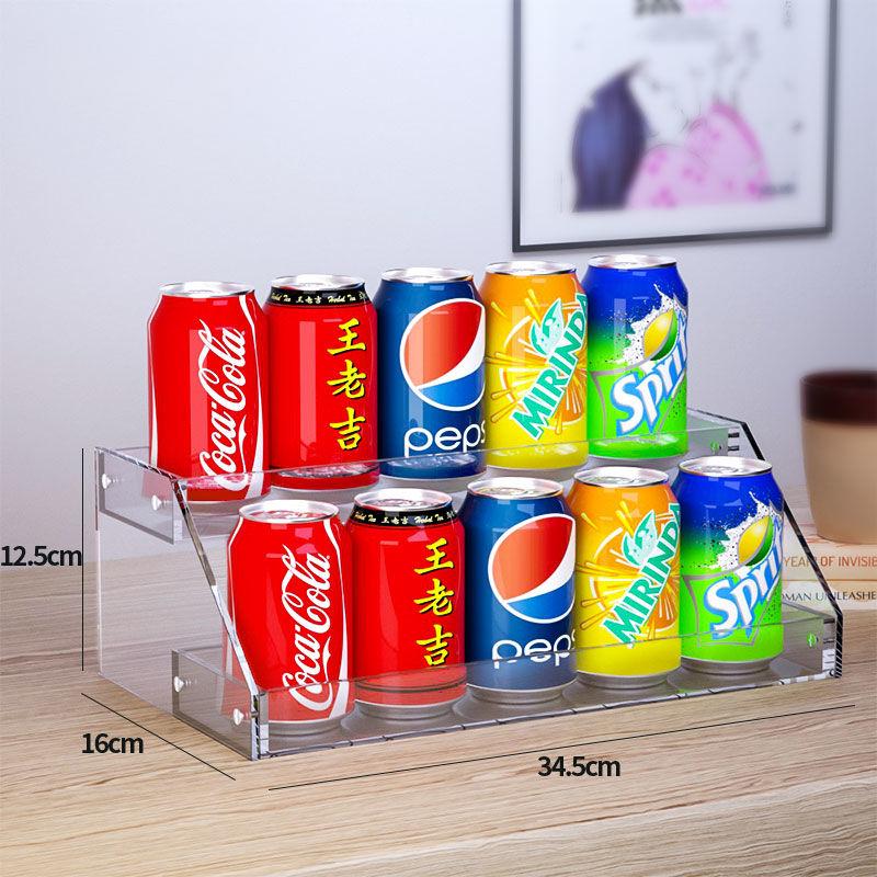 Clear Acrylic Supermarket Convenience Store Table Counter Cigarette Shelf Display Chewing Gum Rack Drink Snacks Display Stand