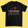 NEW Foreigner Tour 2025 Black Cotton All Size S-5XL Gift For Fans T-Shirt HRL330