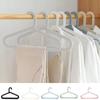 10Pcs Plastic Clothes Drying Rack Nordic Style Clothes Display Hangers Baby Hangers  Closet