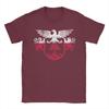 Poland Flag And Lion Wings Tshirt Hippie T Shirts Short Sleeve Classic Tops Summer Cotton O Neck Plus Size Clothing