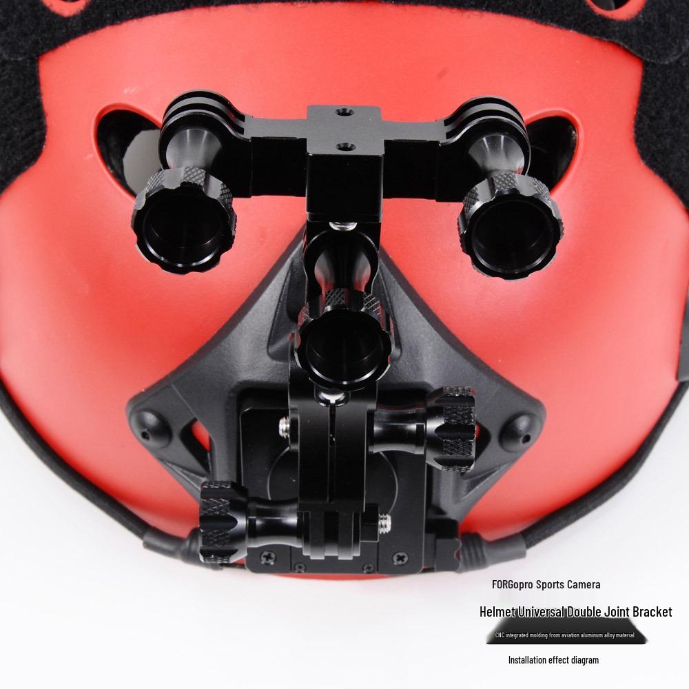 Aluminum Alloy Helmet Mount for GoPro Hero10 Accessories
