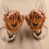 Wolfskralle Halloween Handschuhe Polyester Katzenpfoten Fäustlinge Niedliche Bärenpfoten Handschuhe Cosplay