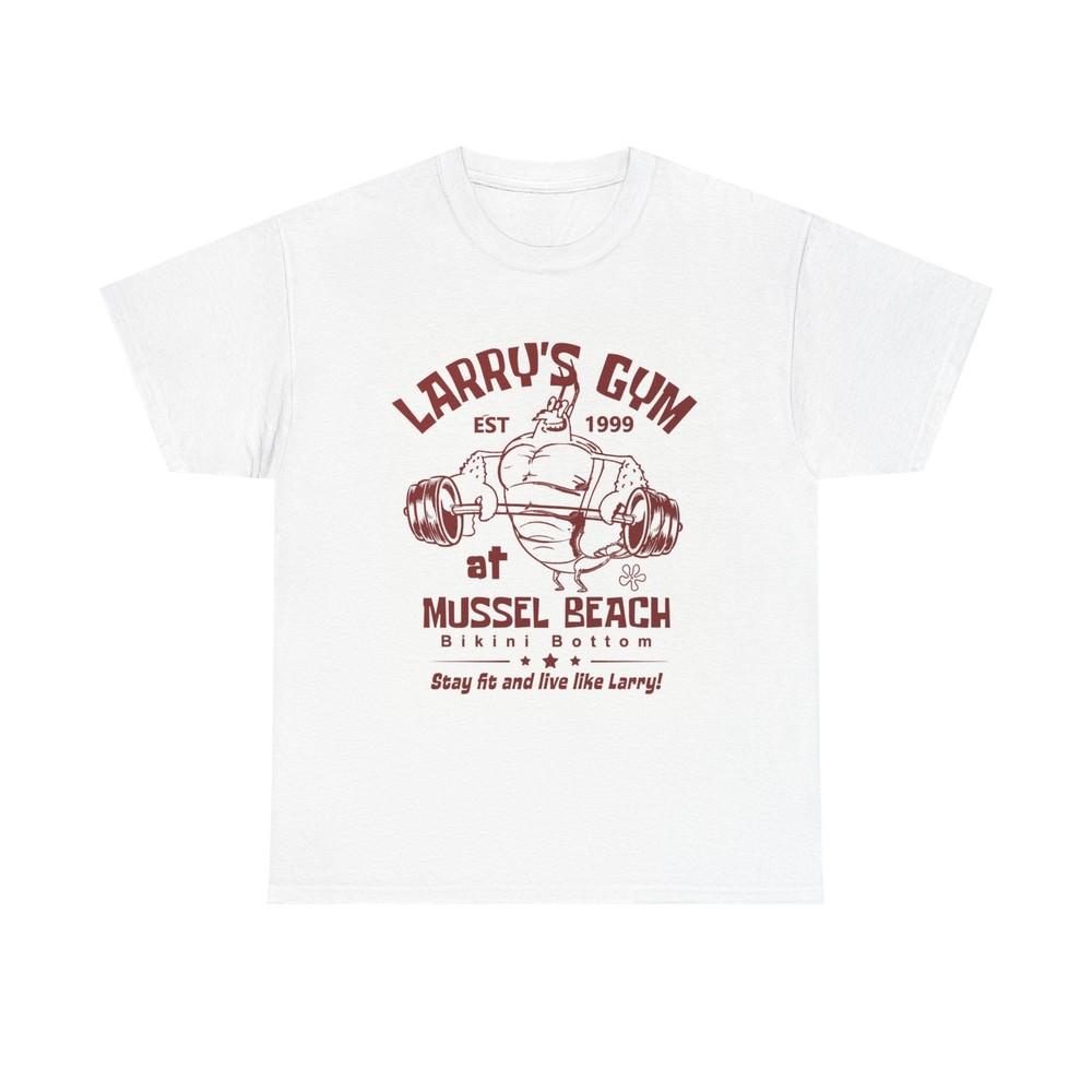 Larry s Gym Bikini Bottom Graphic T Shirt Brand New Cotton Tee Unisex T-Shirt XXXXL