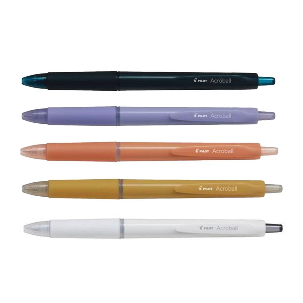Pilot OilBased Acroball Ballpoint Pen Series Black Ink 05mm
