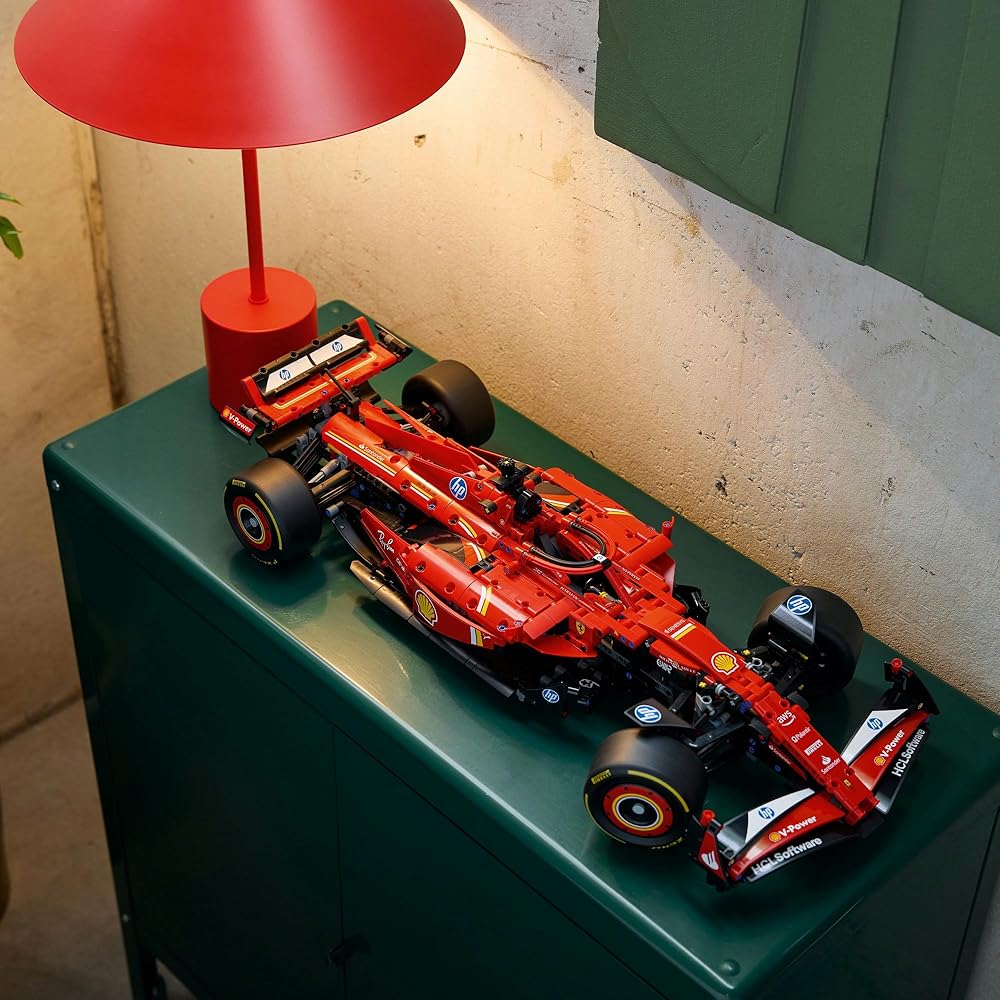 LEGO Technic Ferrari SF-24 F1 Car Building Set Toy for Kids and Adults 42207