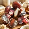 Natural Red Agate Stone for Jewelry Making Healing Crystal Reiki Stone Home Decoration Meditation Stone Gemstone Specimen Collection Stone Gift
