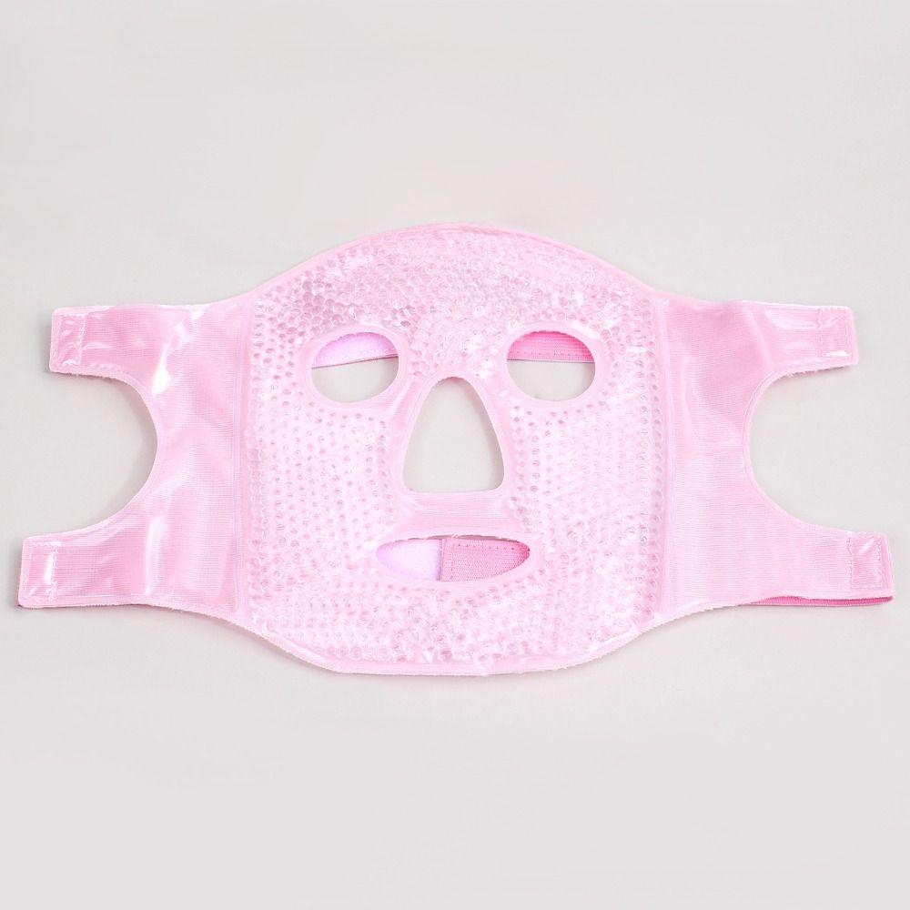 1Set Eye Mask Ice Gel Eye Face Mask Reduce Face Puff Reusable Ice Cold Mask Cold and Hot Heat Gel Beads Compress Hot Heat Mask