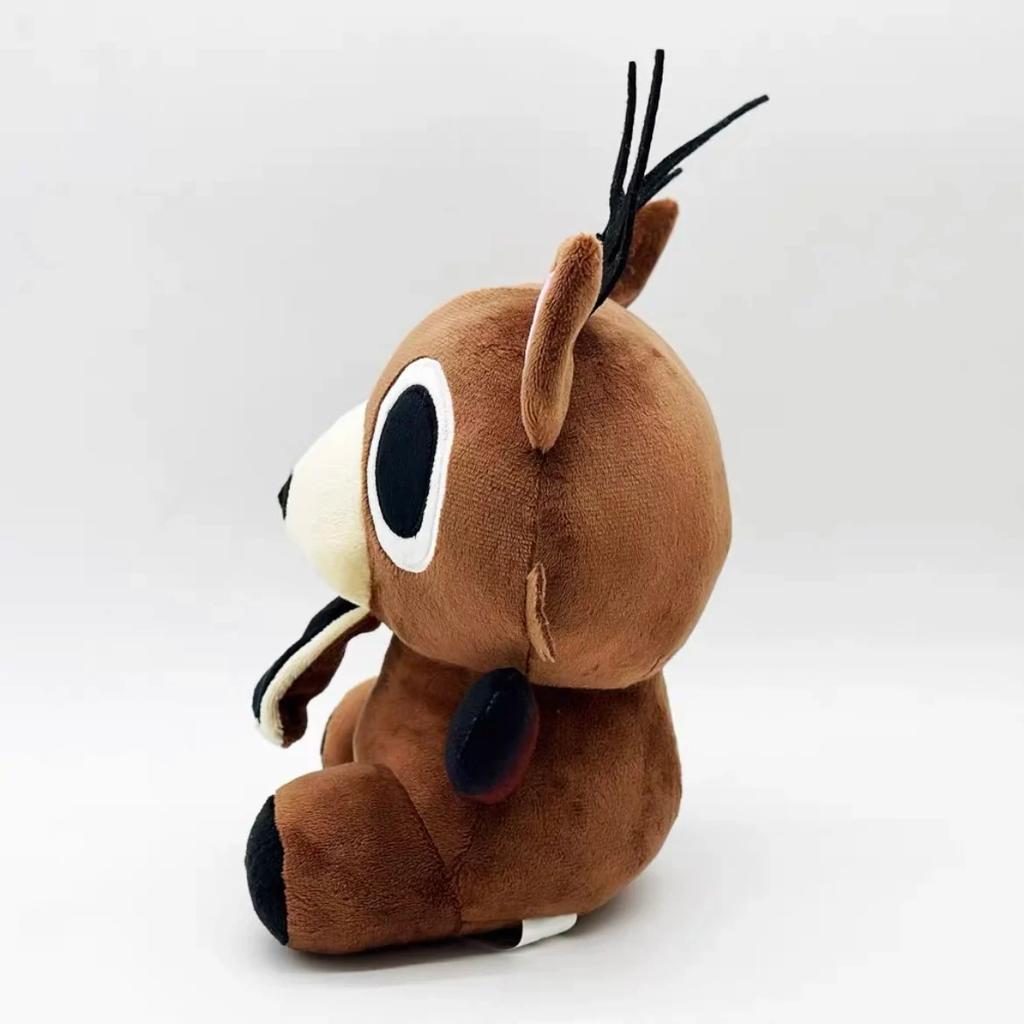 Forest Survival 99 Nights Brown Elk Deer White Owl Plush Doll Stuffed Animal Soft Pillow Kids Gift Game Merchandise