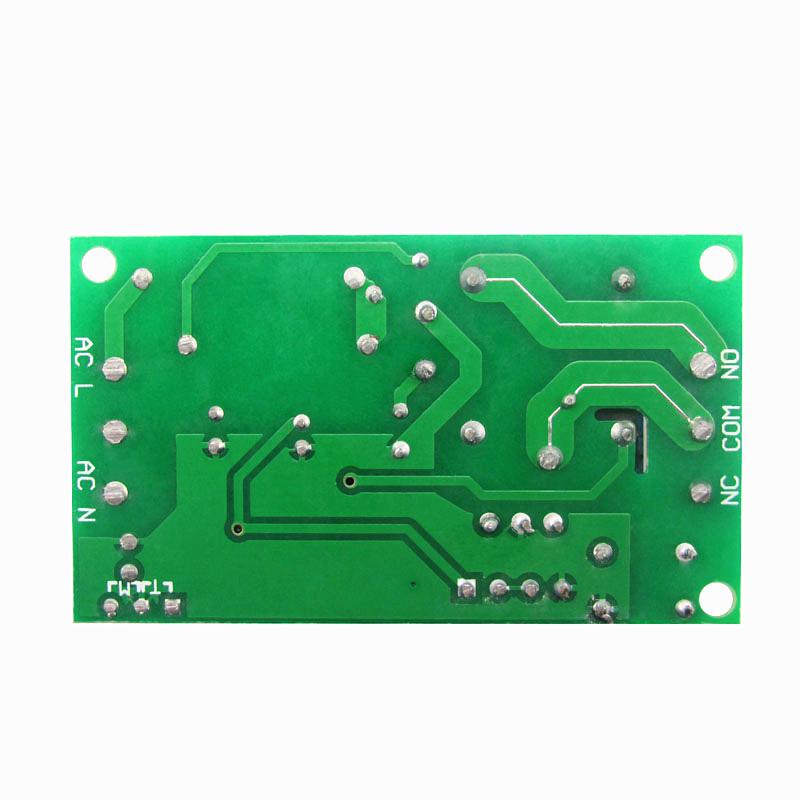 220V Remote Control Switch: Learning Code, Momentary/Self-Locking Modes, 10A Relay, Long-Distance Control