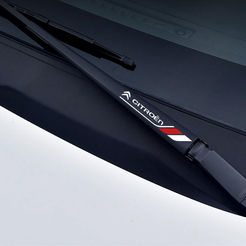 For Citroen C4 C5 C3 C2 C1 C4L C6 Picasso Car Window Wiper Stickers Sport Styling Decor Exterior Accessories Vinyl Film Decals