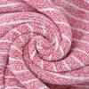 Striped Coral Velvet Bath Towel Set Fast Absorbing Thick Plush Texture Luxurious Spa-Grade Soft Bathroom Products