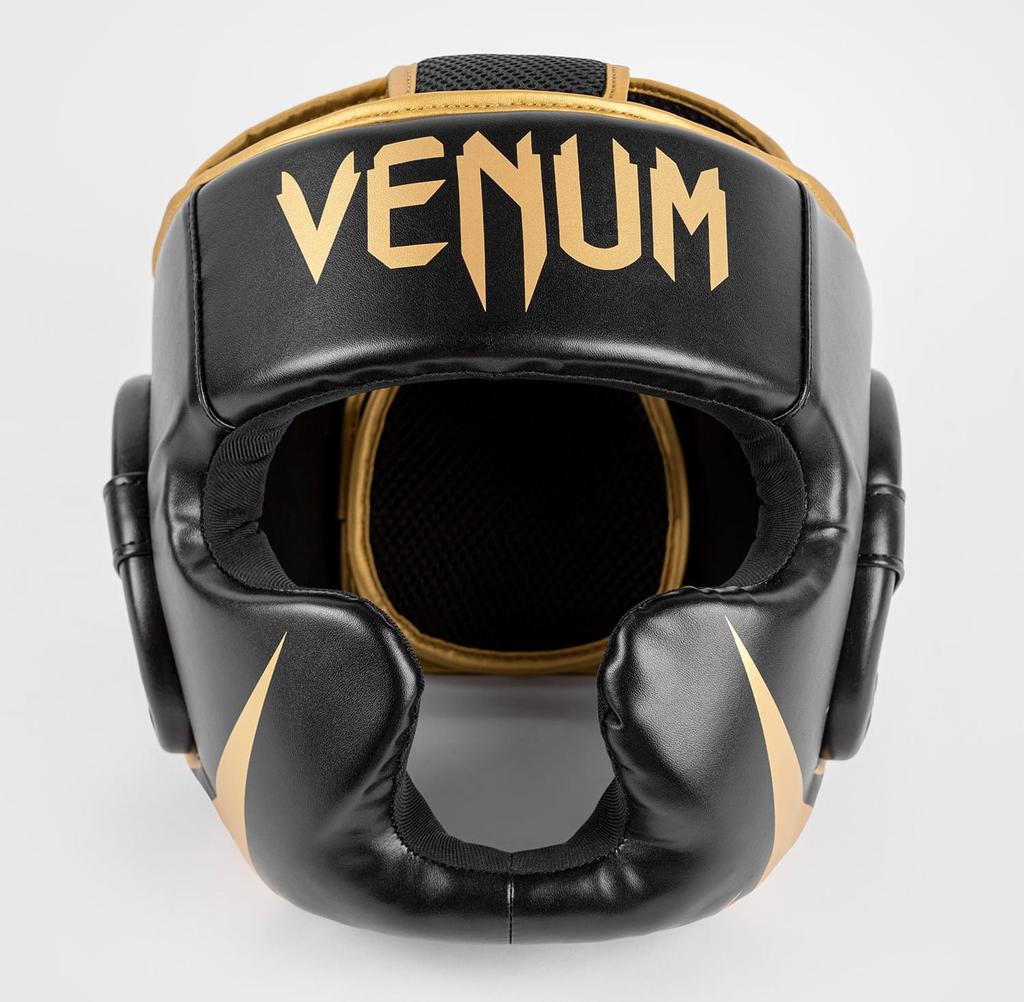 Venum Challenger Sparring Boxing Helmet Black/Gold
