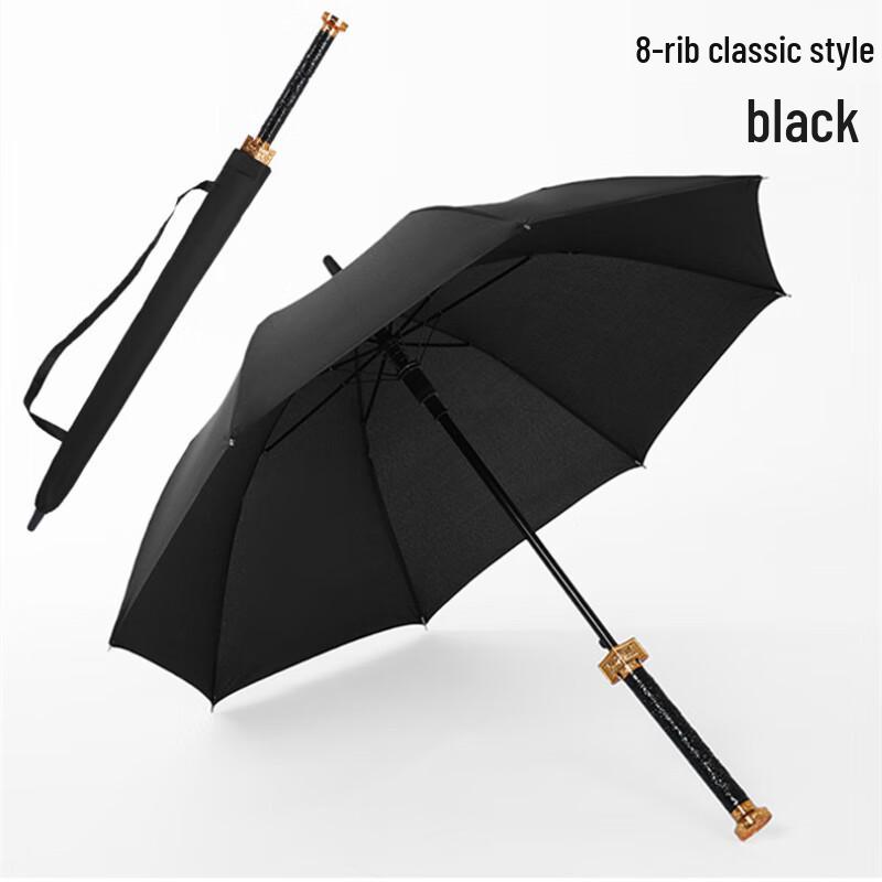 Samurai Sword Handle Straight Umbrella