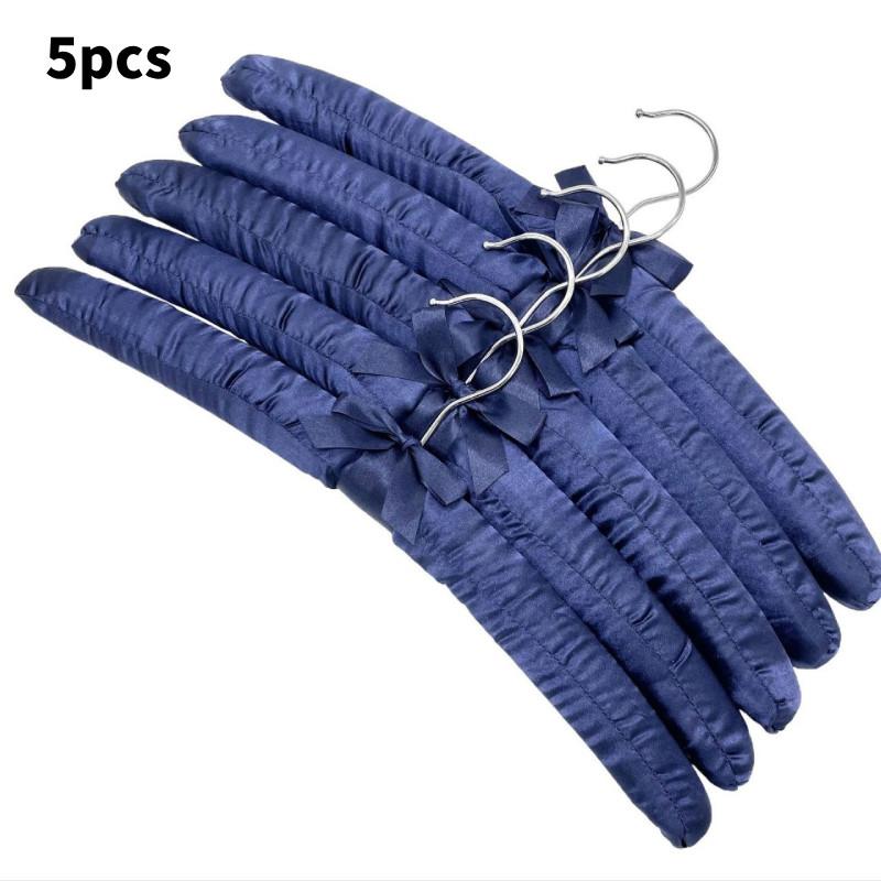Satin Large Padded Hanger Silk Hangers Wardrobe Organization Hotel Room Supplies