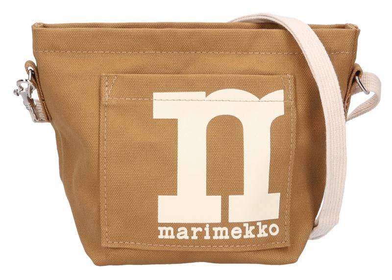 

Shoulder Bag Mono Mini Crossbody Solid [Marimekko] Women s [Item] коричневий