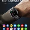 2025 New Outdoor Sports Fitness Smartwatch For Men 1.96 Inch Screen Bluetooth Calling Waterproof Watches Blood Oxygen Reloj Hombre