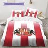 SAFC Logo Bedding Quilt Set Quilt Cover Pillowcase Home Decoration Birthday Gift (1 * Duvet Cover + 2 * Pillowcase, Without Core)
