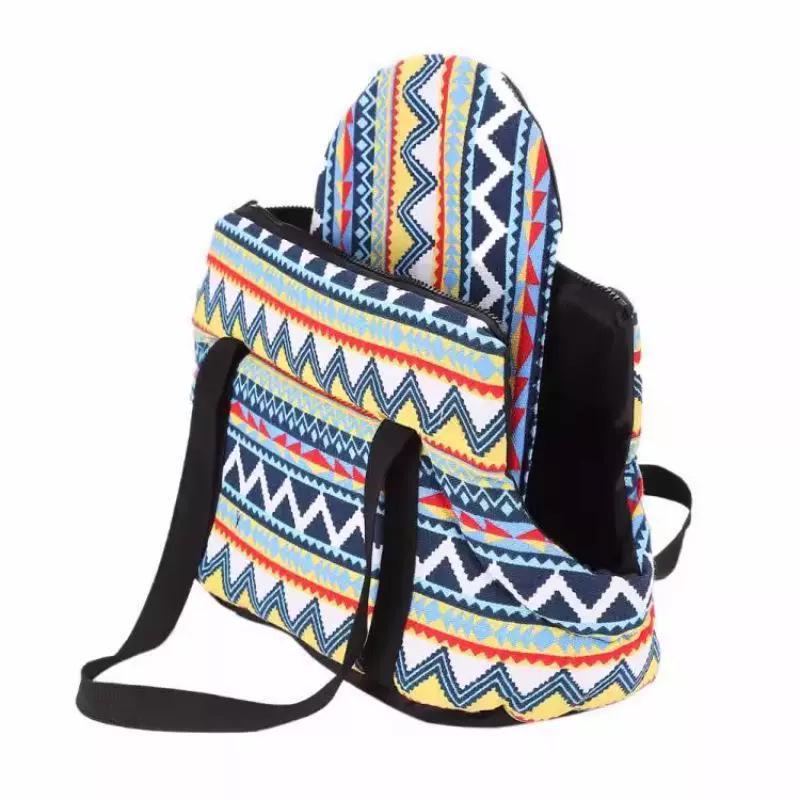 Portable Pet Backpack & Shoulder Bag for Cats and Small Dogs